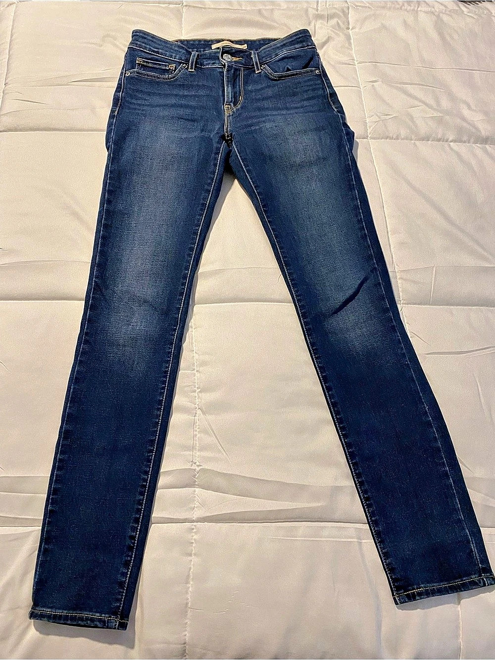 Levi's 711 Skinny Jeans in Blue Waist 24 Like New